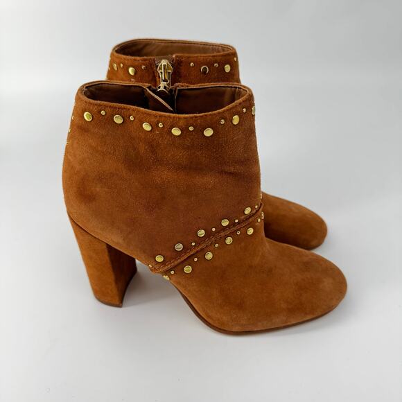 EUC Sam Edelman Chandler Studded High-Heel Booties 6 - Picture 5 of 9